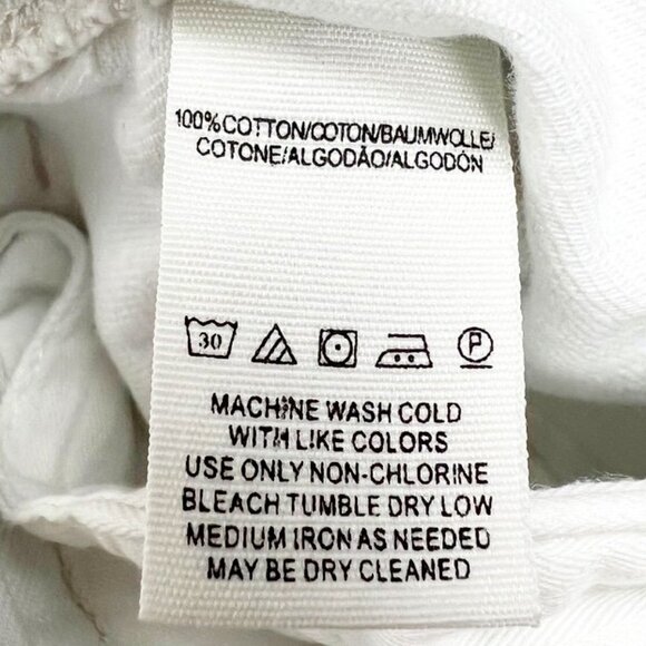 Free People Sweet Surrender Floral Lace Trim Denim Shorts. White. Size 27 - Picture 5 of 15